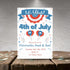 Personalized Fourth of July Invitation | A